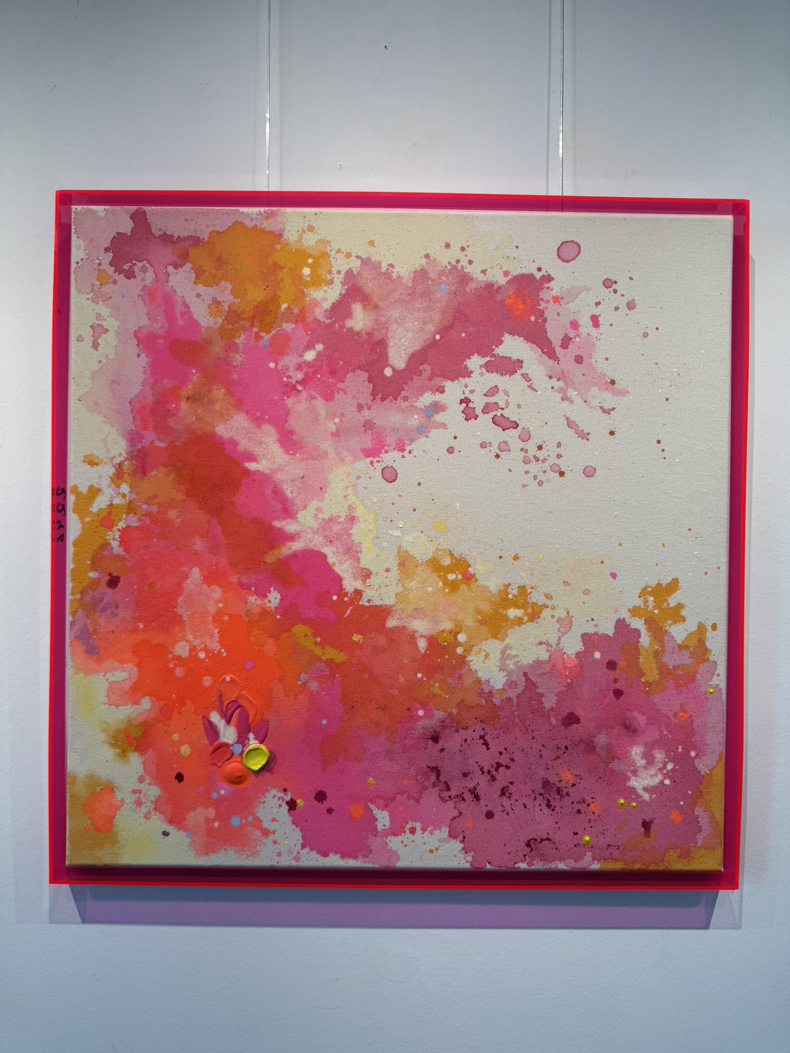 Akkorde - Schwebe, 2026, Acryl auf roher Baumwollleinwand, Ansicht 5